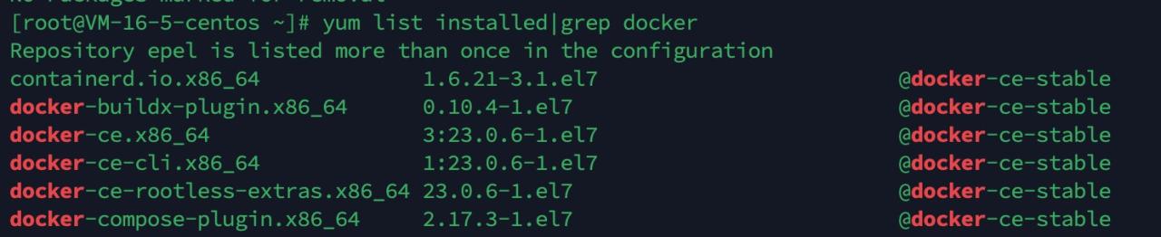 CentOS 服务器彻底卸载 Docker 的方法